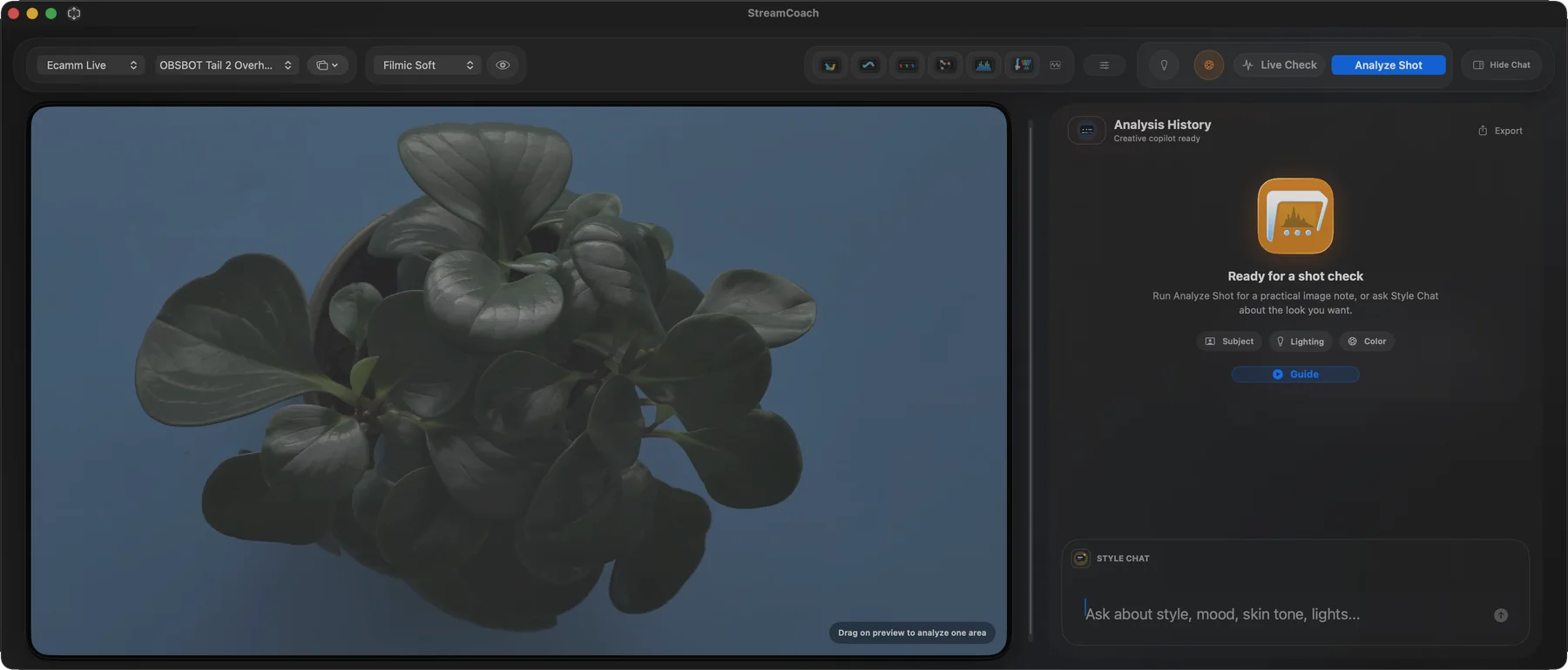 StreamCoach product tour screenshot 19: Guide